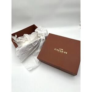 COACH Large Gift Box and Tissue Paper